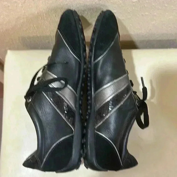 Geox leather walking shoes size 10 - Picture 4 of 8